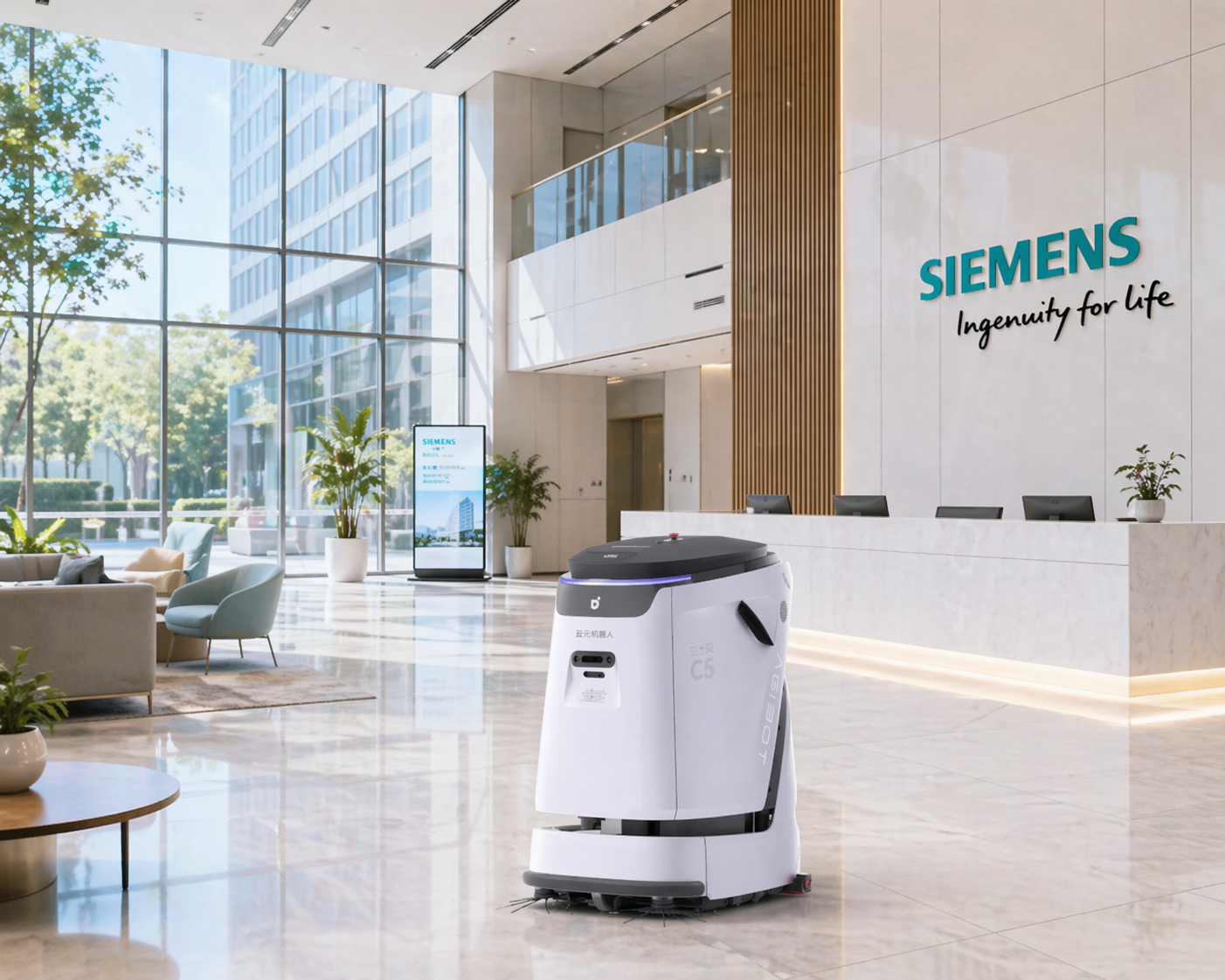 大型室内清洁机器人