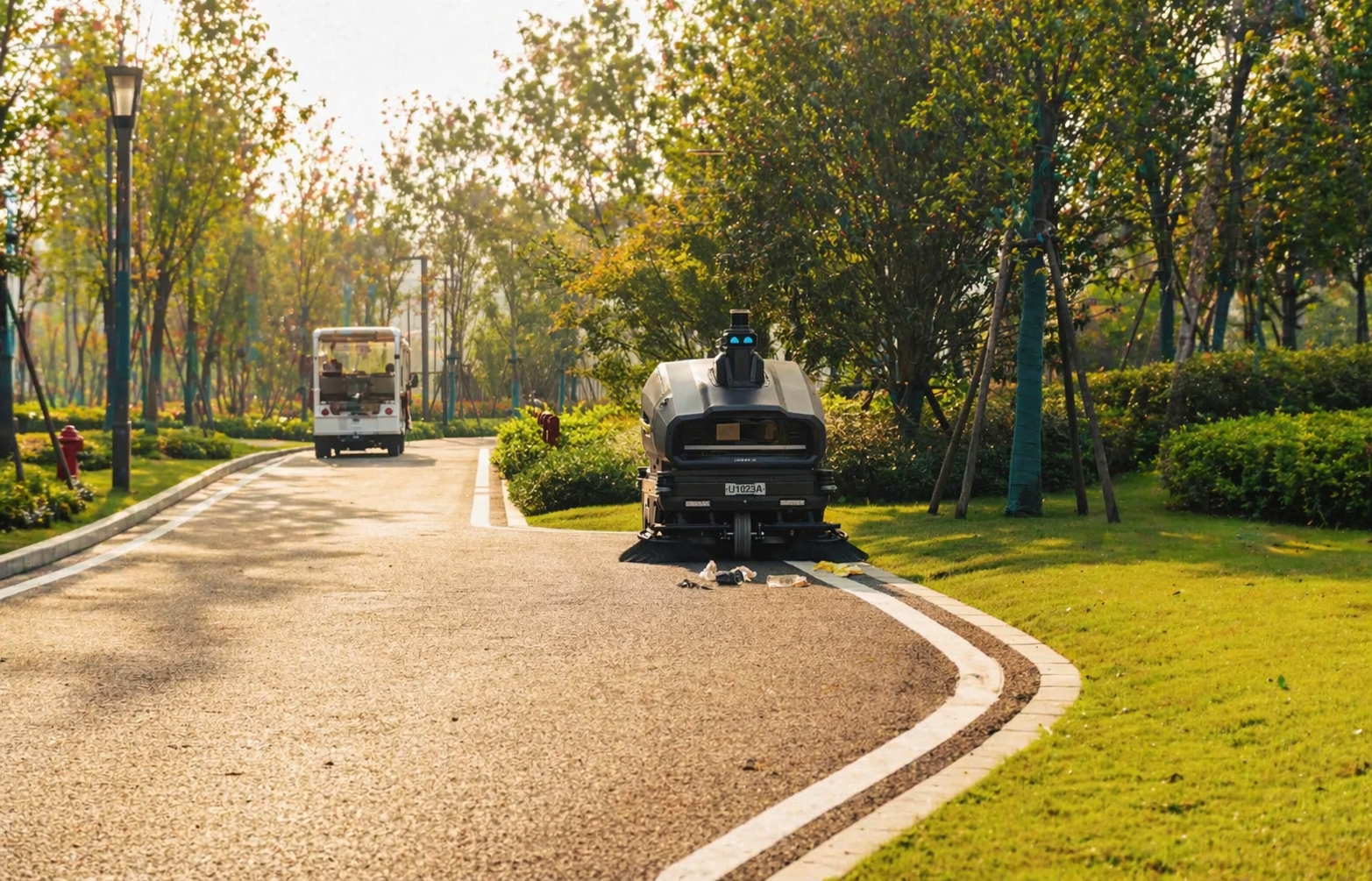 大型室外清洁机器人