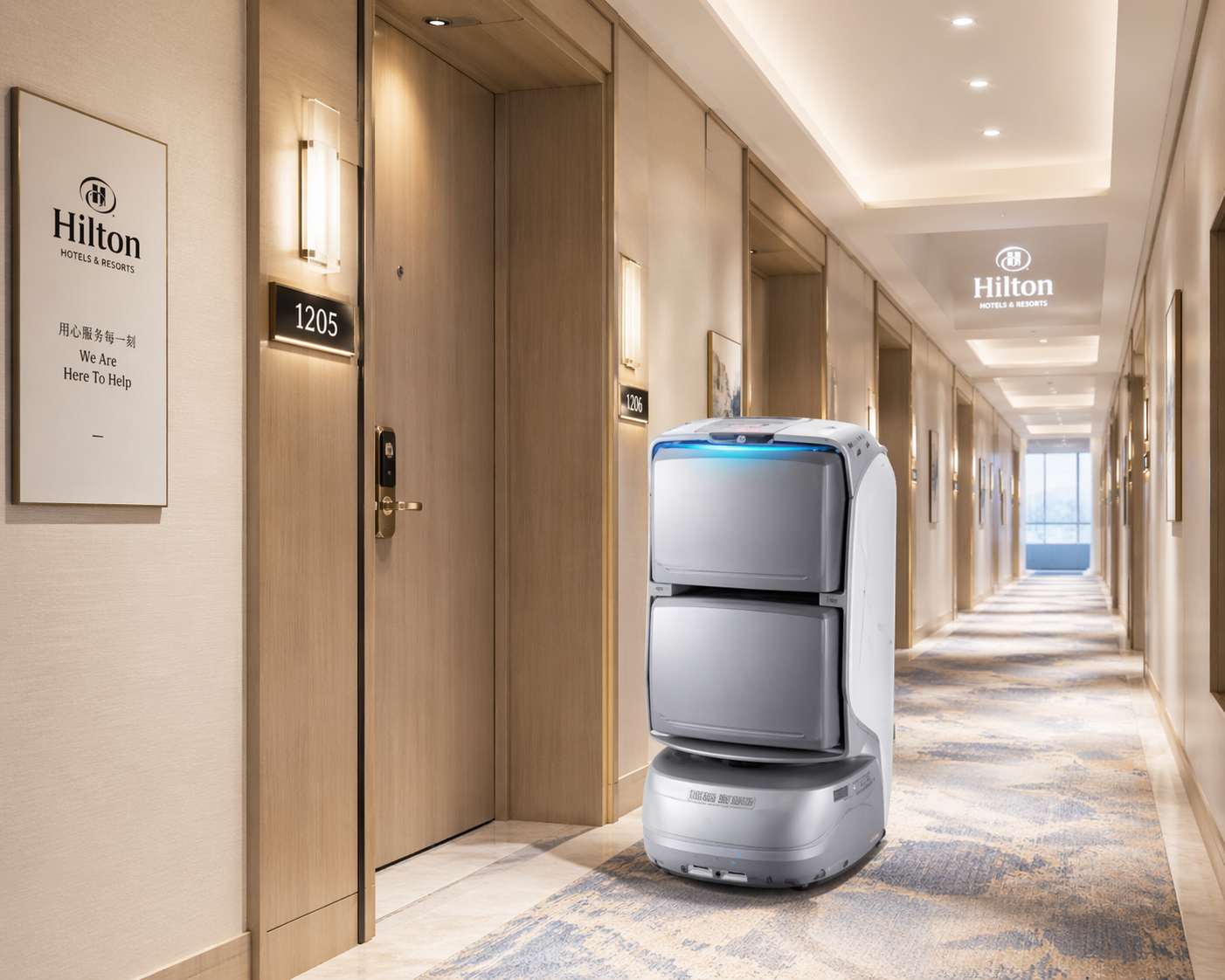 酒店机器人